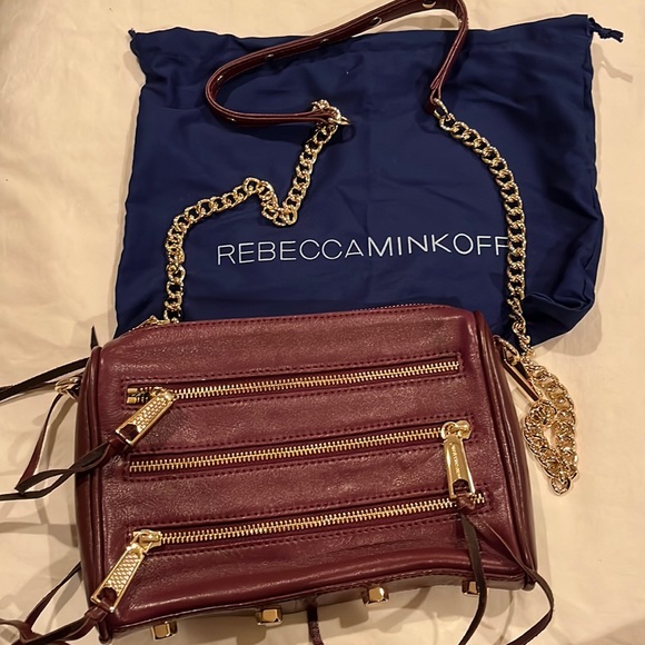 Brand NEW -Rebecca Minkoff leather crossbody bag - Picture 2 of 5